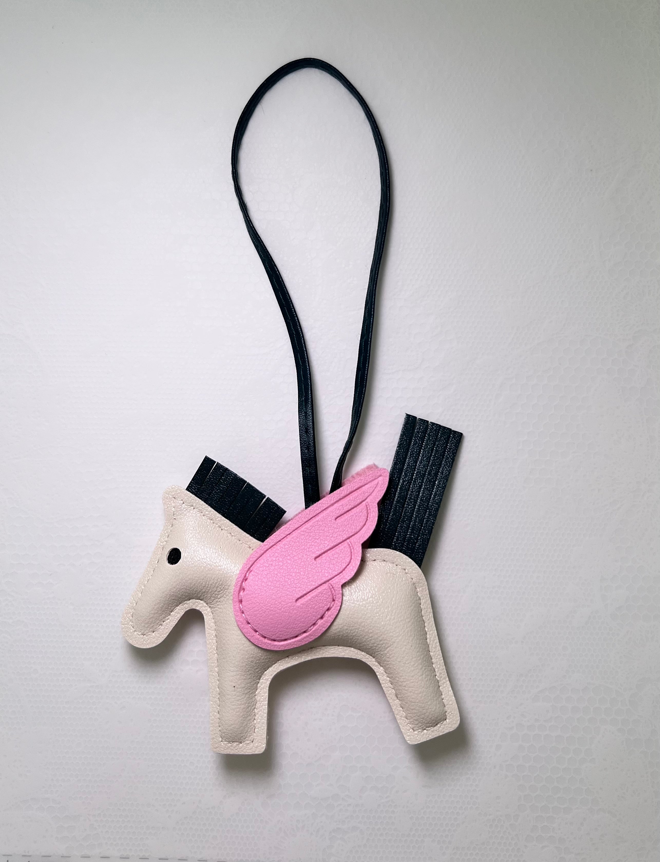 Pegasus bag charm
