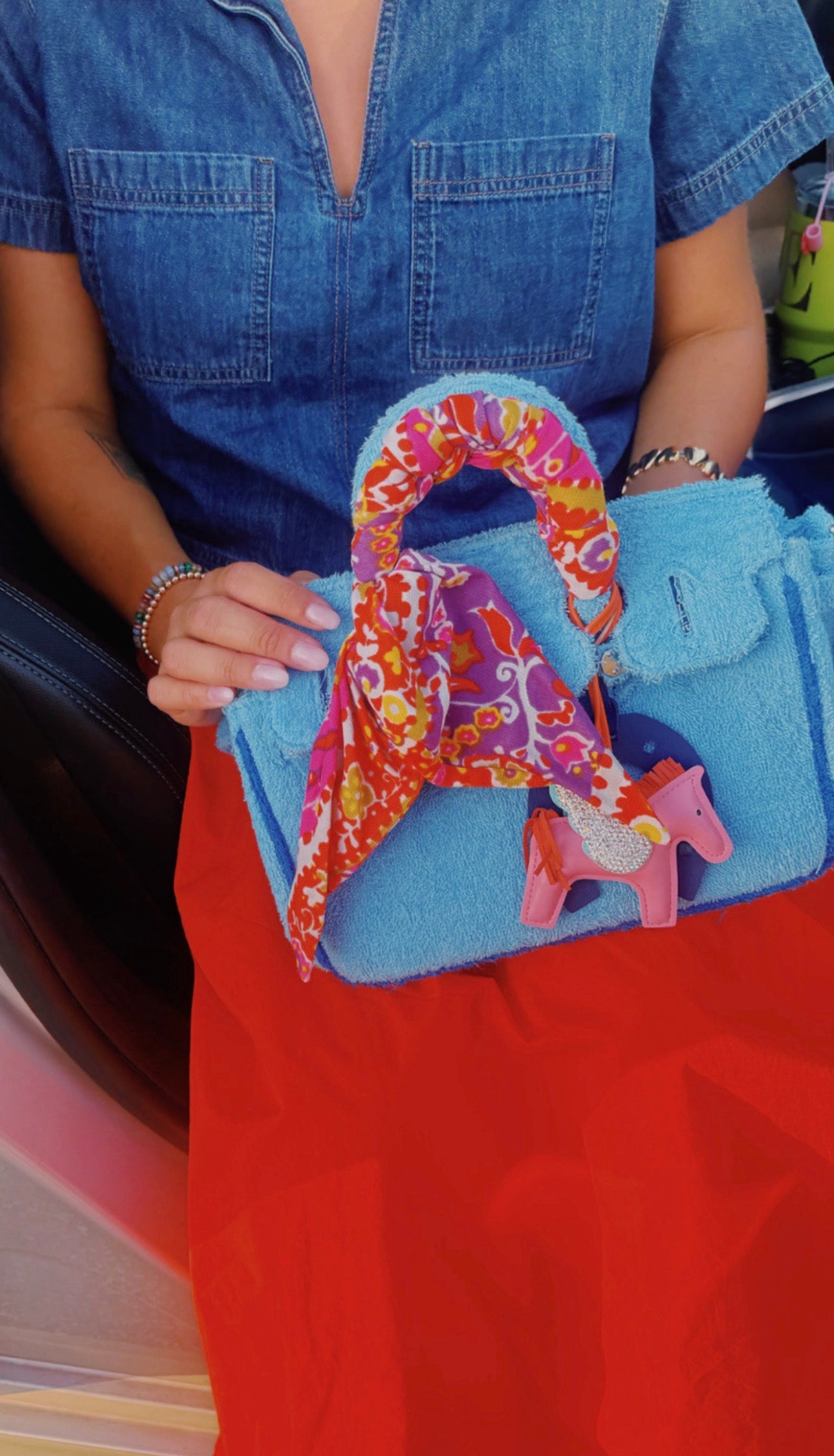 Terrycloth totes