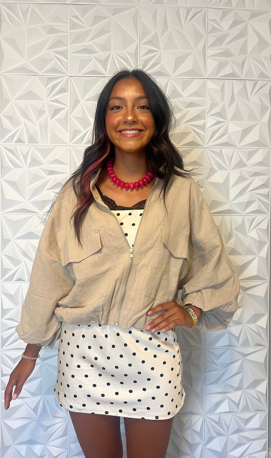 Lola polka dot skirt