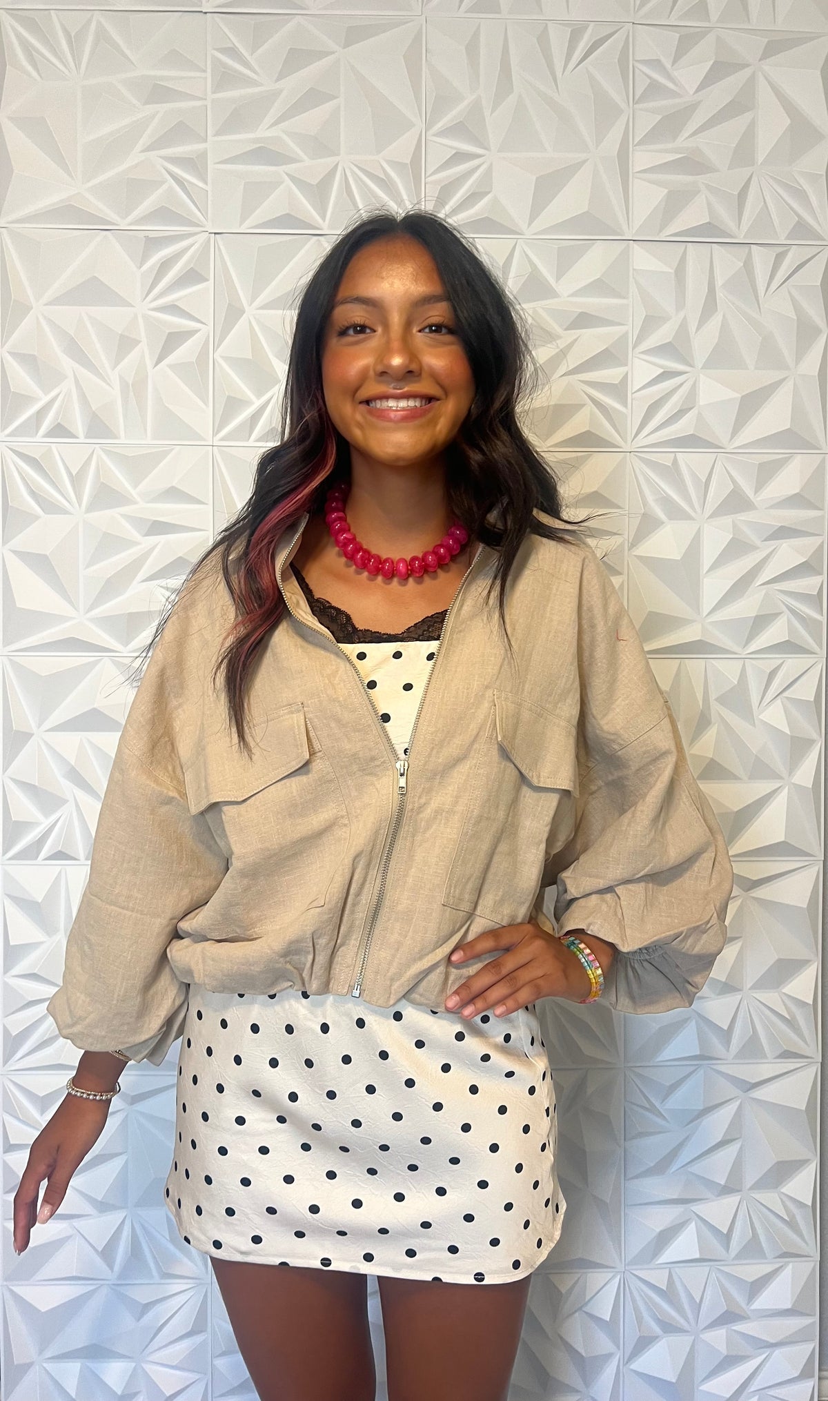 Lola polka dot skirt