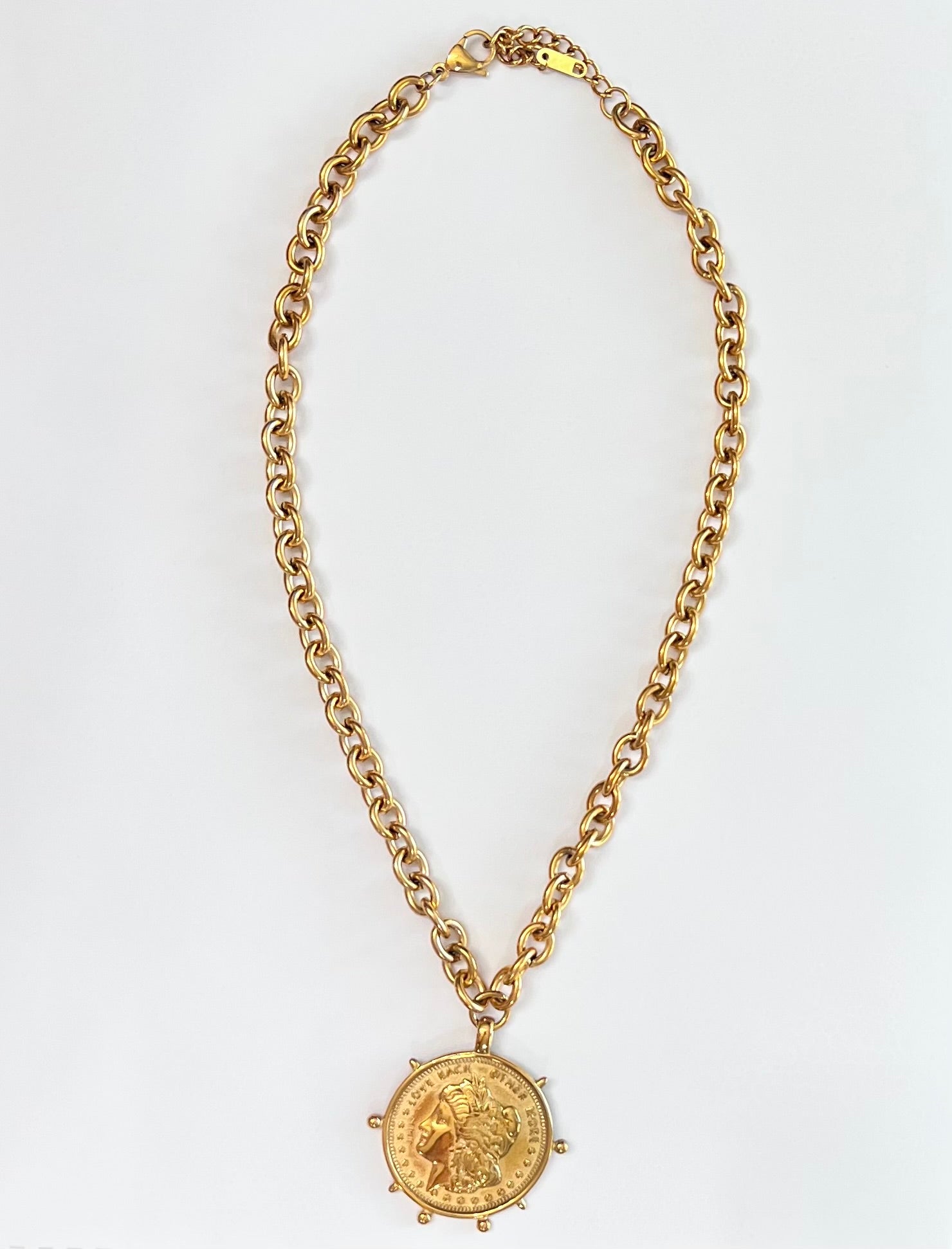 Ada coin necklace
