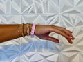 Baby pink Evie bracelets