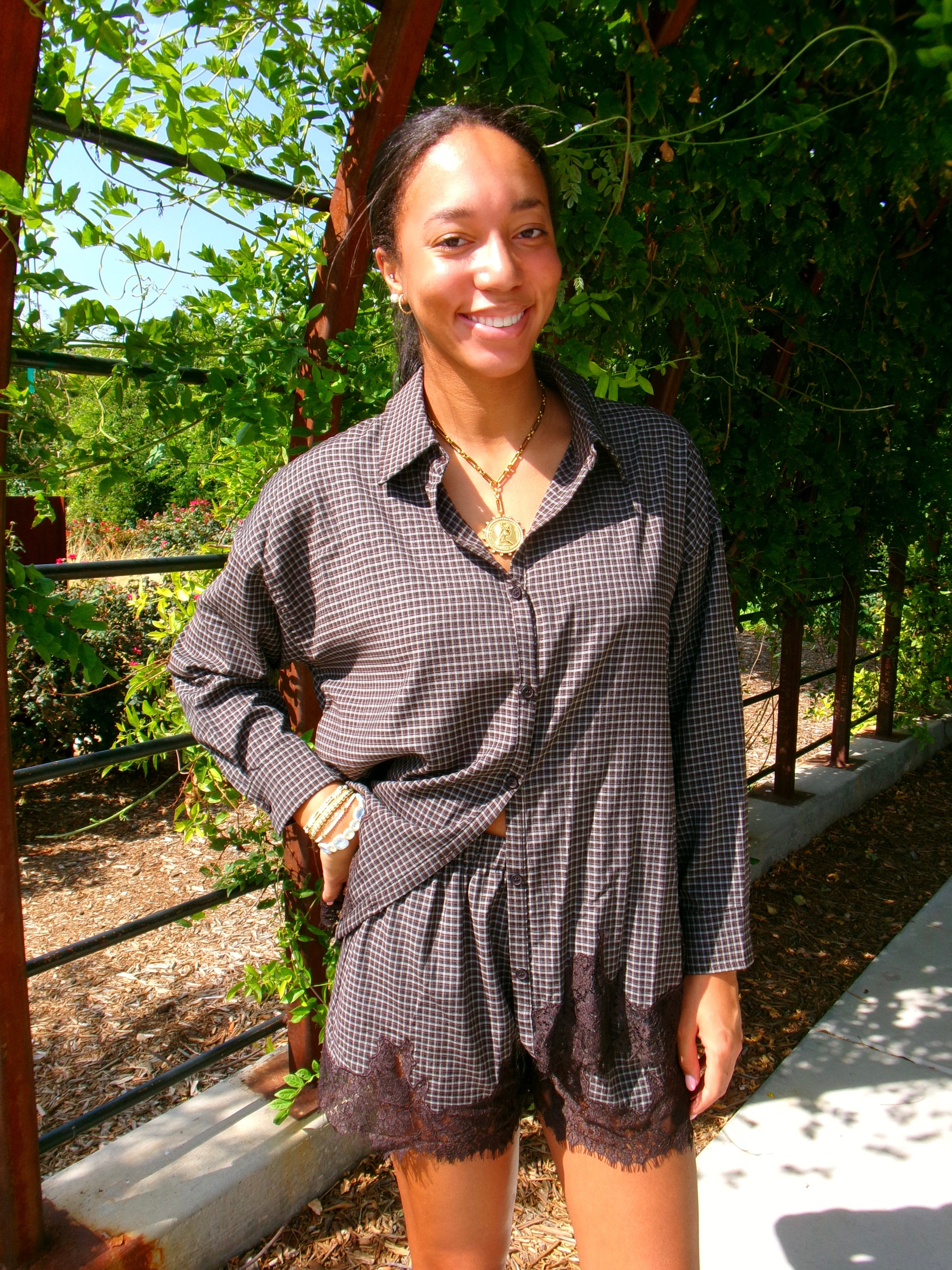 Rory plaid shorts