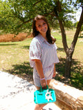 Greyson striped top