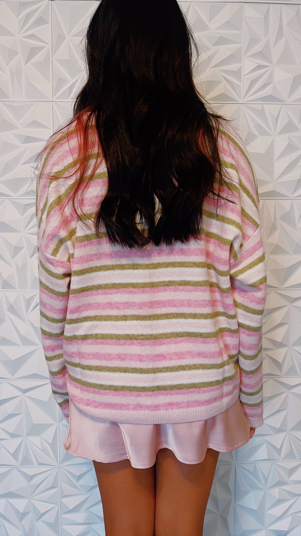 Kaia striped cardigan