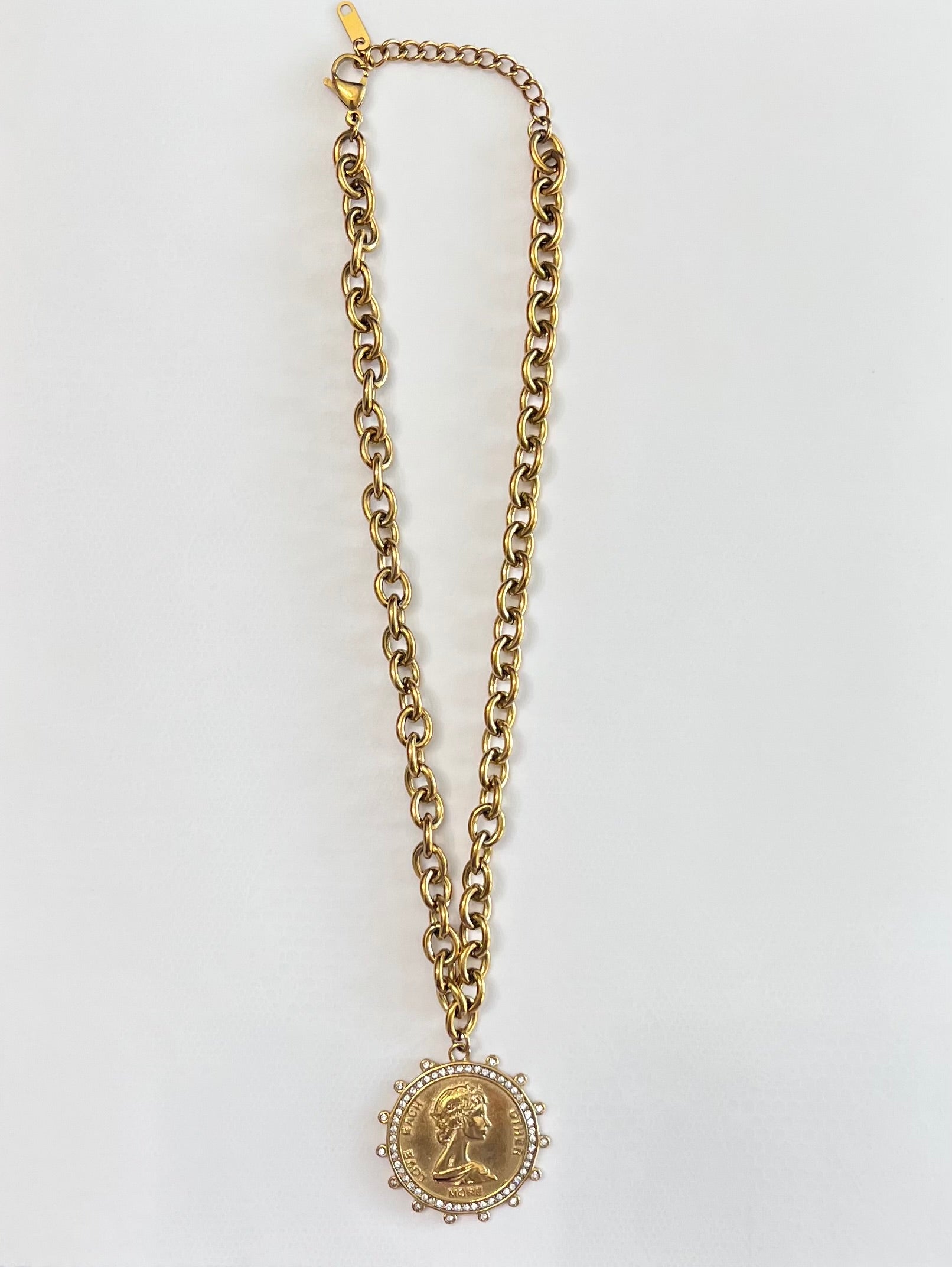 Haven coin necklace