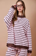 Mock neck sweatshirt