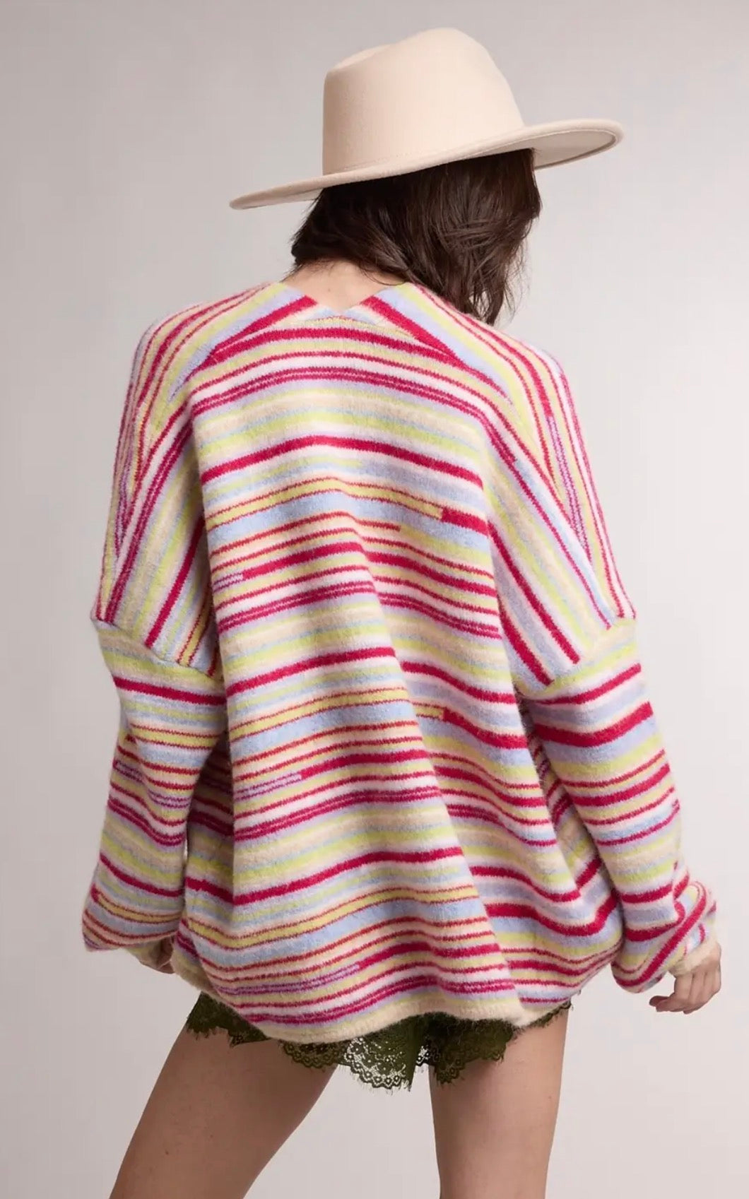 Michelle Striped Cardigan