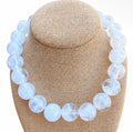 Clear bauble necklace