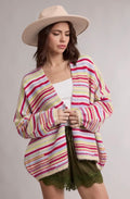 Michelle Striped Cardigan