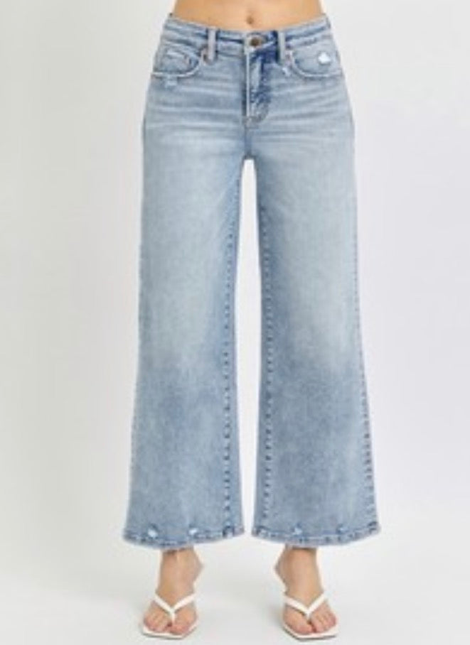 High rise jeans