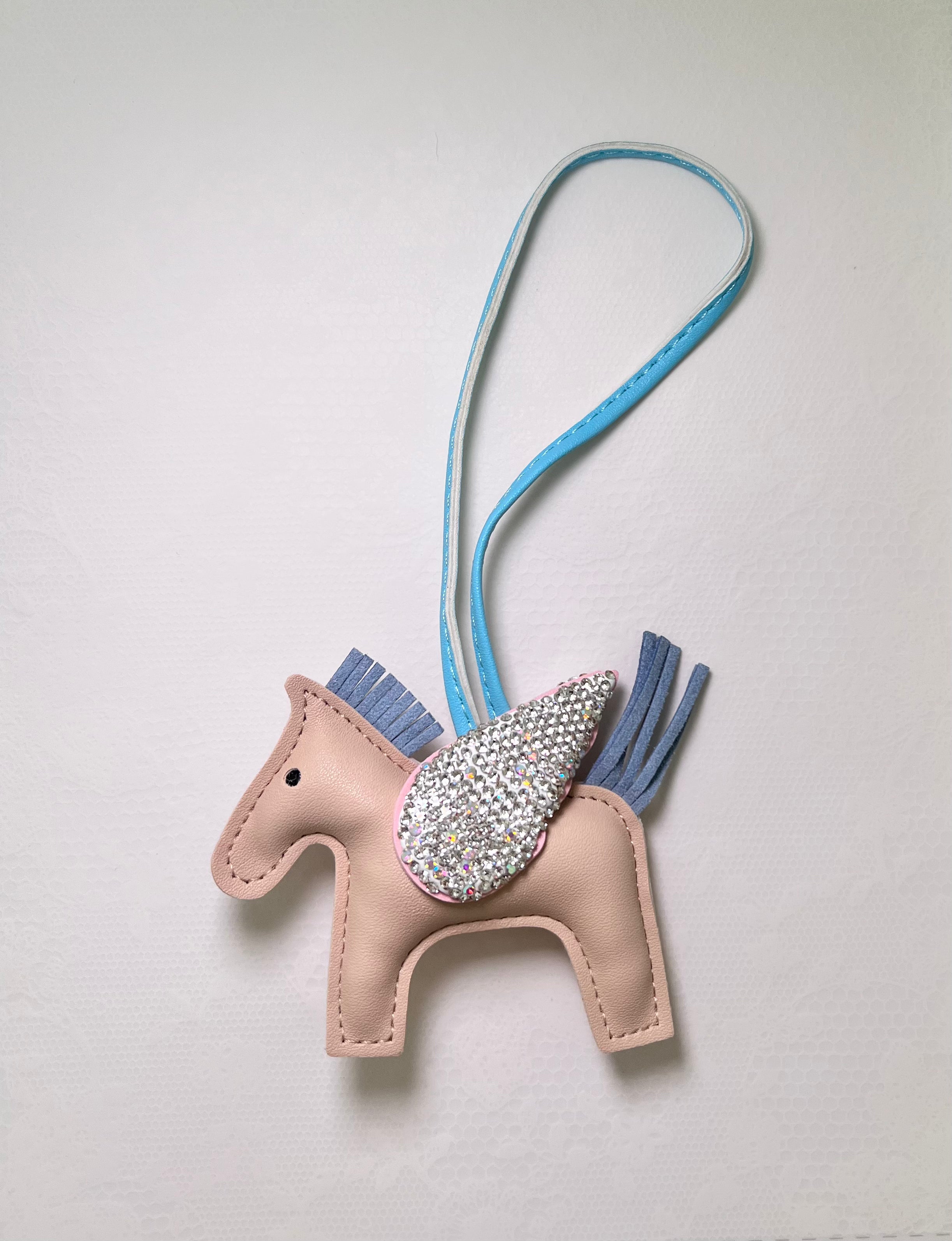Pegasus bag charm