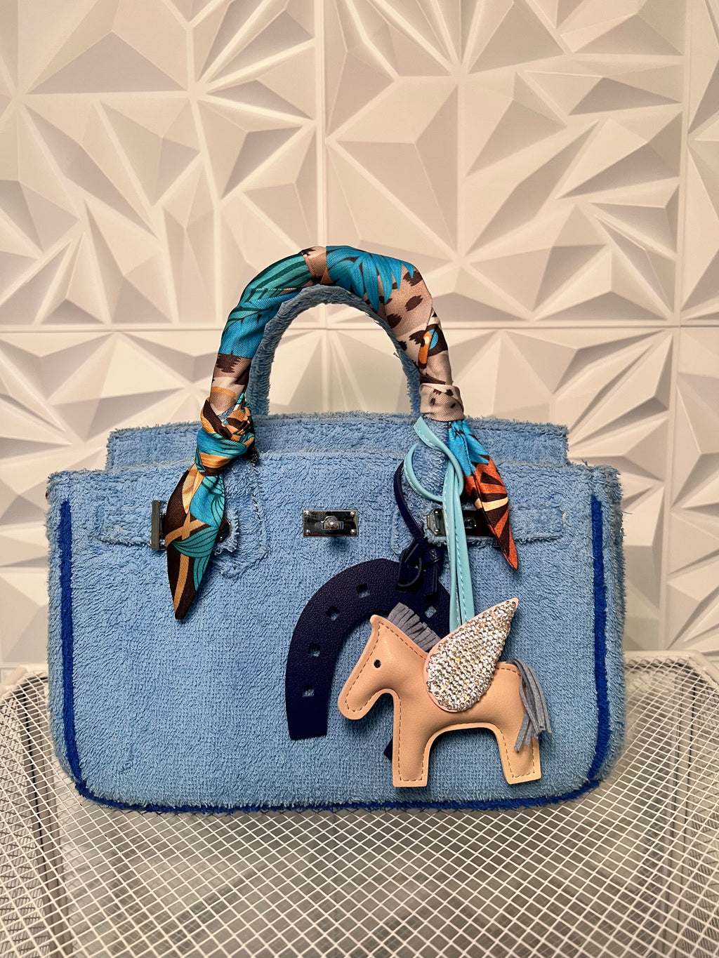 Pegasus bag charm